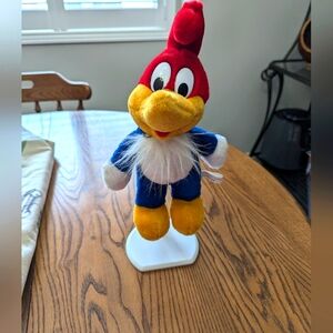 - Woody Woodpecker Plush Bird Toy - Red, Blue, and Yellow. Universal Stu…